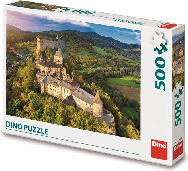 Dino Puzzle Oravský Hrad Slowakei 500 Teile