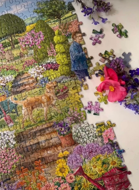 Puzzle Blühender Garten 1000 Teile
