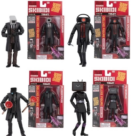 Skibidi Toilet - DeLux Sammlerfiguren 15 cm