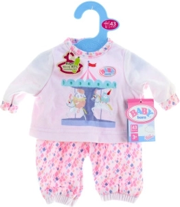 Schlafanzug für Puppen BABY born 43 cm