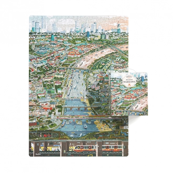 Puzzle Puzzlove Stadt Warschau 1000 Teile