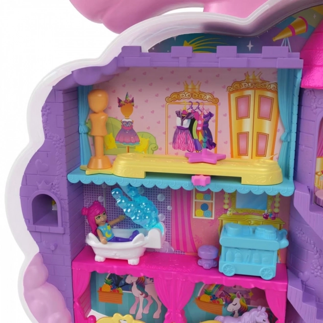 Polly Pocket Einhorn Schönheitssalon Set