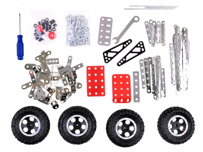Konstruktionsspielzeug Metallbausteine 6-in-1 Set