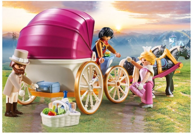 Romantische Kutsche mit Figuren Set - PLAYMOBIL Princess