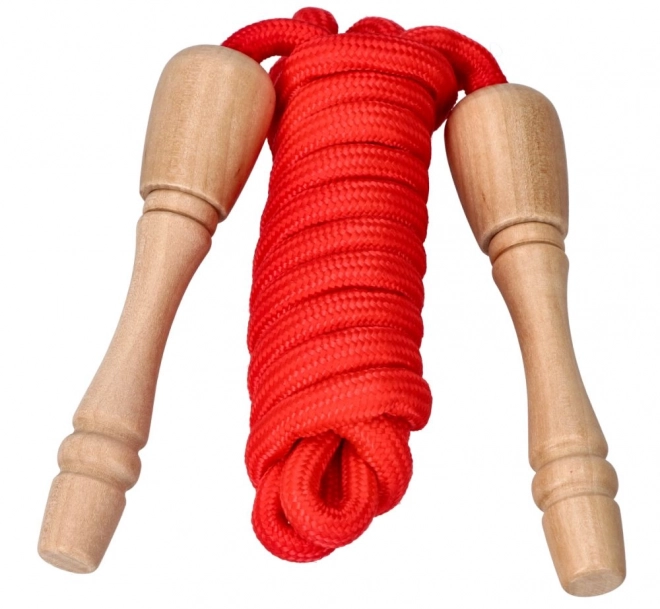 Goki Springseil mit Holzgriffen 240 cm
