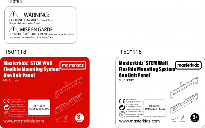Masterkidz Flex Befestigungssystem für Lernplatten