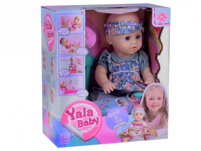 Gummipuppe BABY mit Zubehör