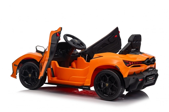 Kinder Elektroauto Lamborghini Revuelto orange