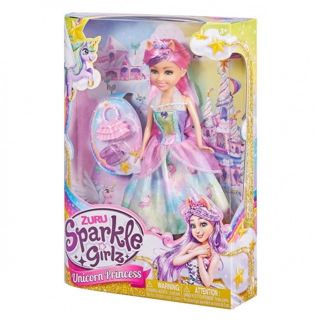 Sparkle Girlz Prinzessin mit Einhorn 26,7 cm