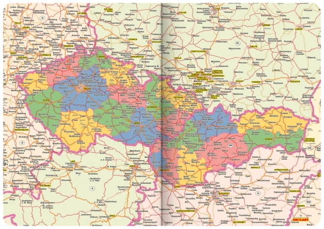 Notizbuch Schwarz Diamante 2025