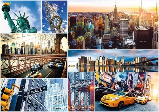 Puzzle 4000 Teile - New York Collage