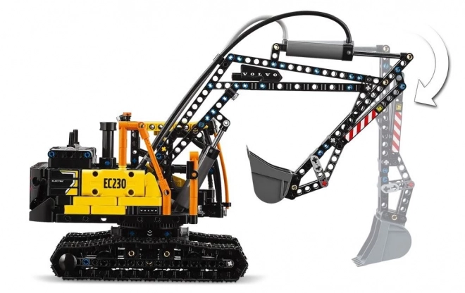 Lego Technic Volvo FMX Lastwagen und EC230 Elektrische Bagger