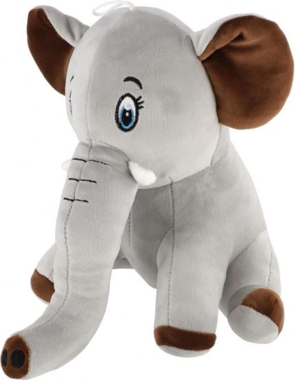 Sitzender Plüsch-Elefant 30 cm