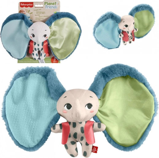 Fisher‑Price sensorischer Schmusefreund Elefäntchen Planet Friends