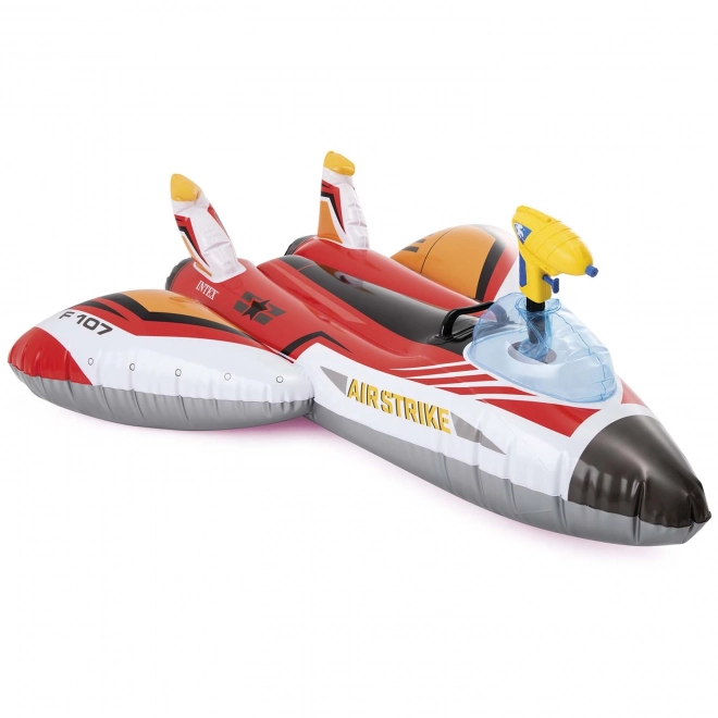 Aufblasbares Flugzeug mit Wasserkanone, rot INTEX 57536