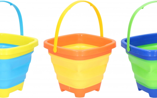 Faltbarer quadratischer Eimer 19 × 19 cm