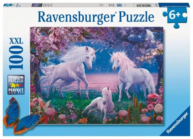 Wunderschöne Einhörner Puzzle 100 Teile