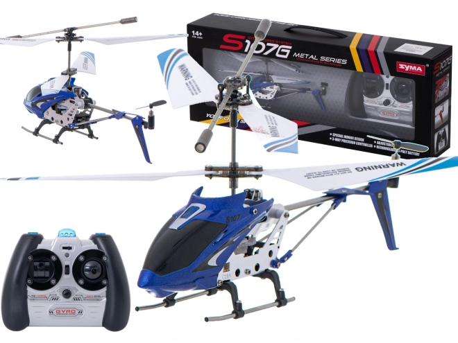 Ferngesteuerter RC-Helikopter Blau von SYMA