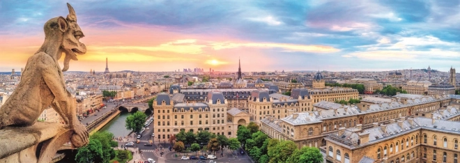 Panoramapuzzle Blick von der Kathedrale Notre-Dame