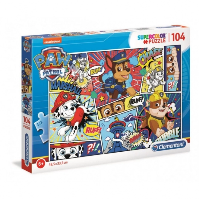 Clementoni Puzzle Paw Patrol 104 Teile