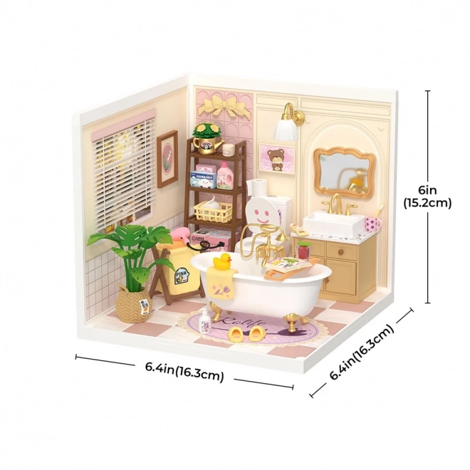 RoboTime Miniatureset Mädchen Badezimmer