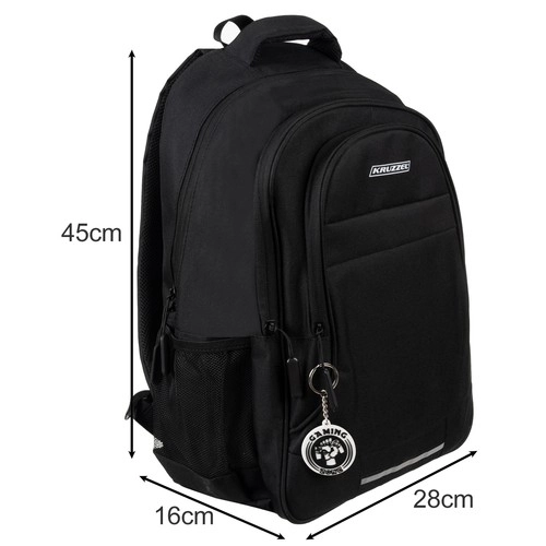 Kruzzel Rucksack 22l in Schwarz