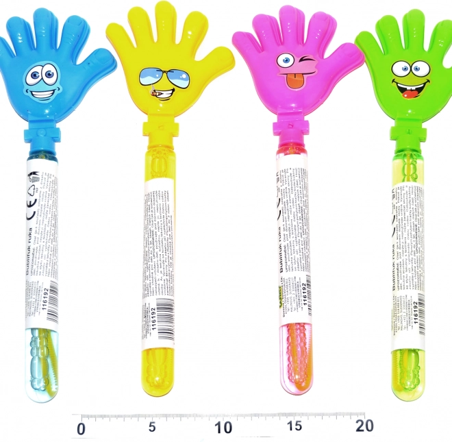 Seifenblasenstab in Handform 31 cm