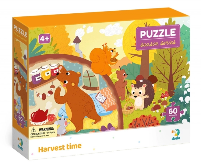 DODO Puzzle Jahreszeiten: Erntezeit 60 Teile