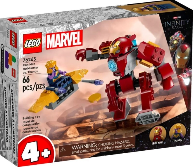 Iron Man Hulkbuster gegen Thanos LEGO Bausatz