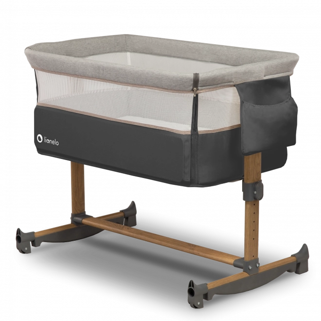 Lionelo 3-in-1 Babybett Leonie Beige Sand – Grauer Stein