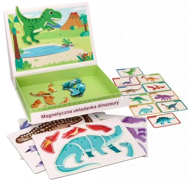 Magnetisches Puzzle-Dinosaurier