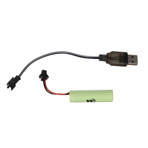 Automatisches Feuern und USB-Aufladung