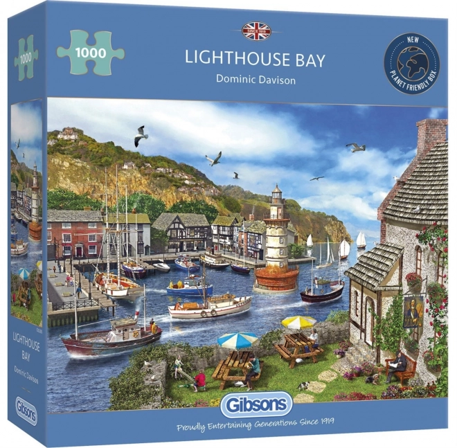 GIBSONS Puzzle Leuchtturmbucht 1000 Teile