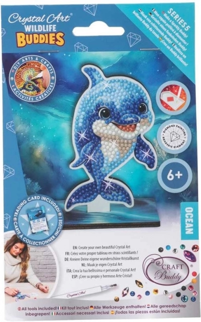 Diamond Painting CRYSTAL ART: Ozean - Delfin