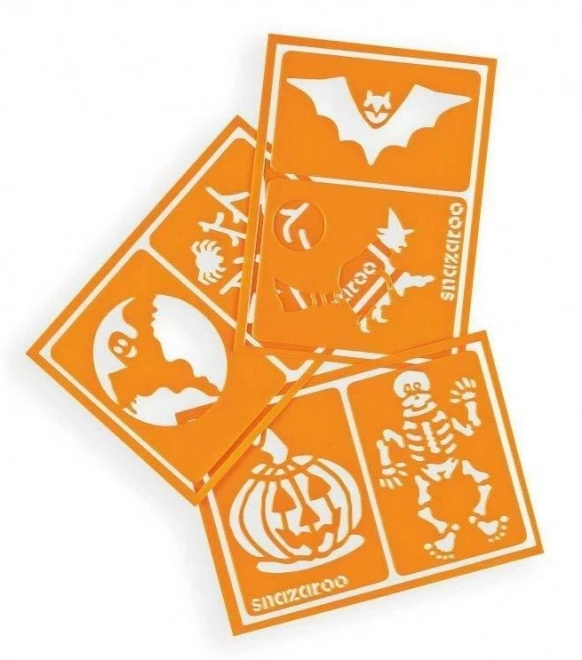 Snazaroo Halloween Gesichtsschablonen Set – Halloween