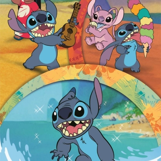 Puzzle Stitch und Freunde 104 Teile
