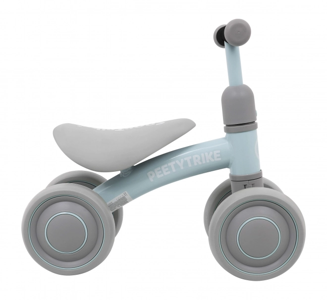 Erstes Balancefahrrad PettyTrike für Kinder Blau 4-Rad