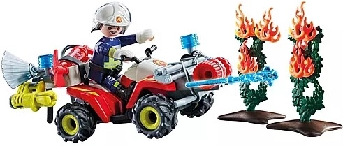 Action Heroes Quad Feuerwehrpatrouille in Aktion