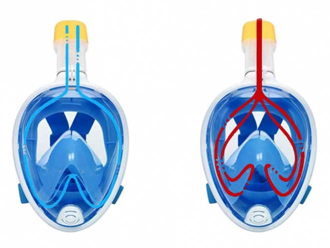 Vollständige Schnorchel- und Tauchmaske S/M SP0762 NI