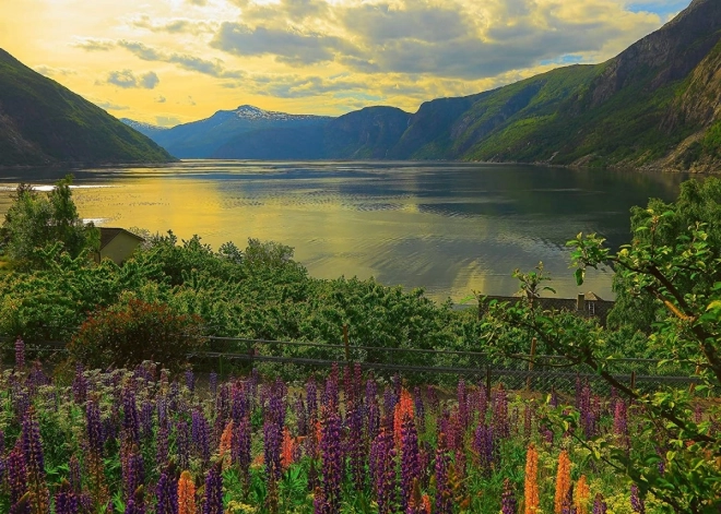 Ravensburger Puzzle Fjordlandschaft in Norwegen