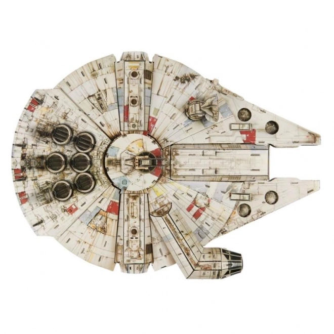 4D-Puzzle Millennium Falcon