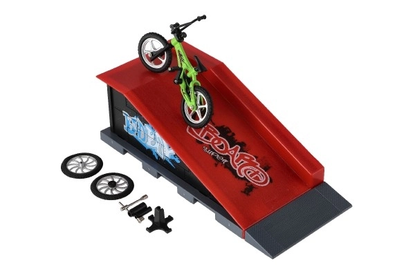 Finger Skatepark Set mit Rampe und Zubehör