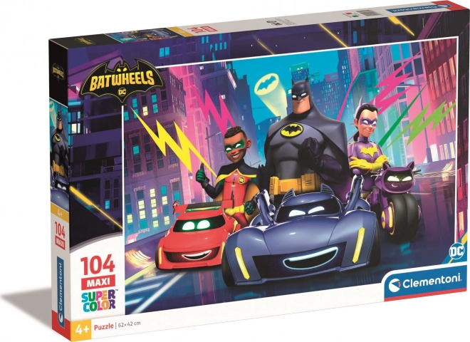 Maxi Batwheels Puzzle 104 Teile