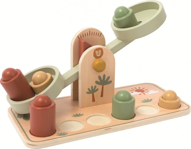 Ausbalancieren, Sortieren und Hand-Auge-Koordination