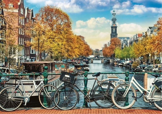 Herbst in Amsterdam Puzzle 1000 Teile