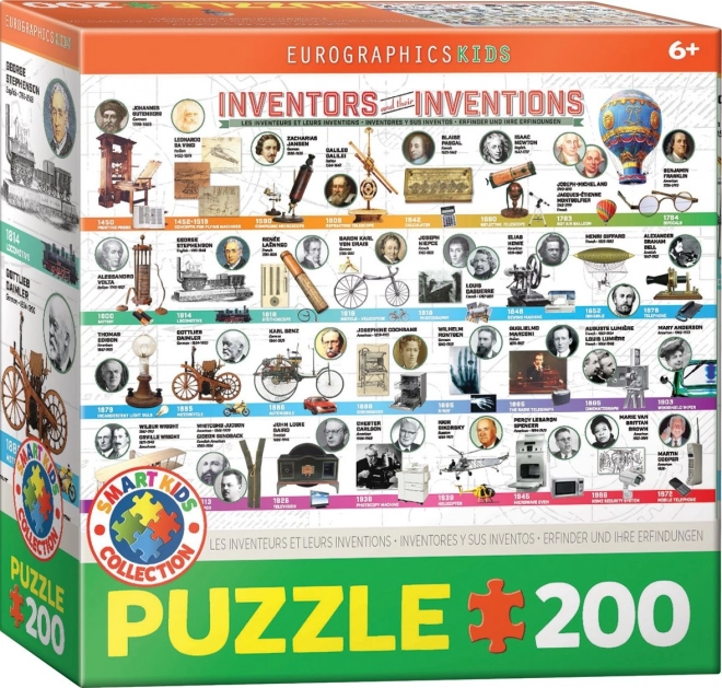 Puzzle Große Erfindungen 200 Teile