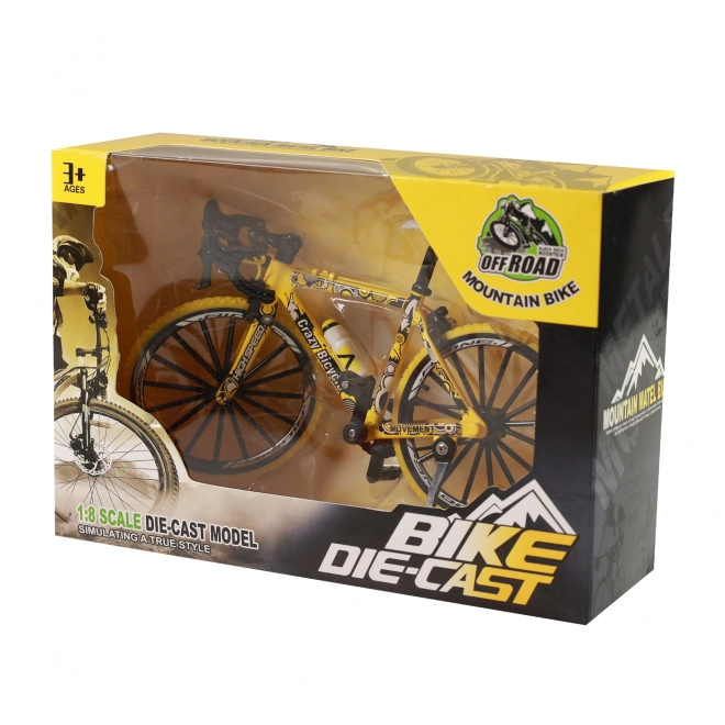 Miniatur Mountainbike Gelb