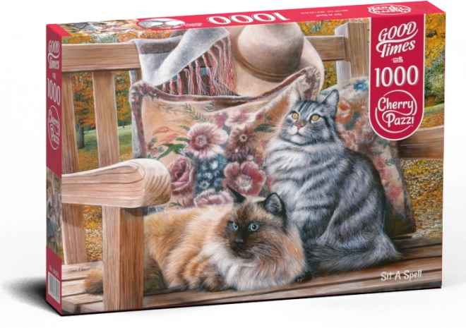 Cherry Pazzi Puzzle Katzenversammlung 1000 Teile