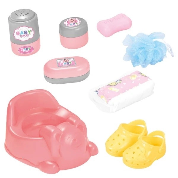 Puppe Tosia mit Badewanne