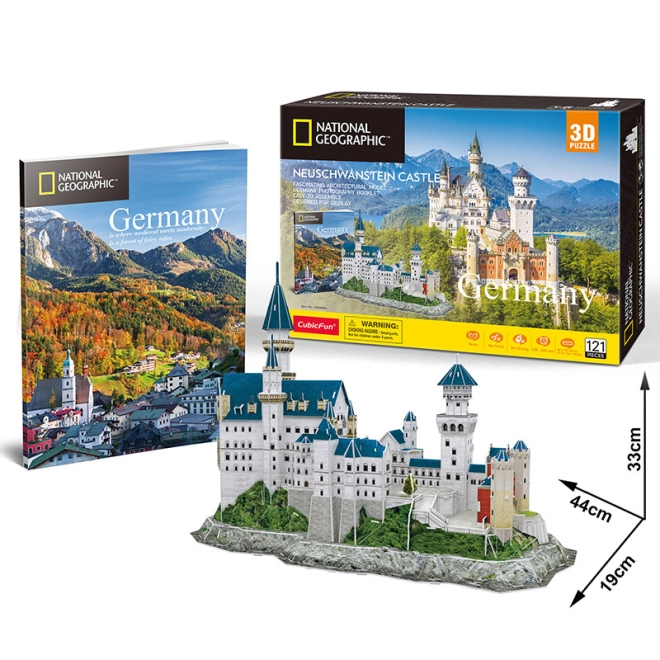 3D Puzzle Schloss Neuschwanstein National Geographic